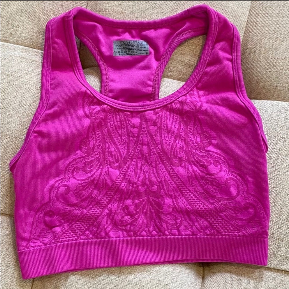 ATHLETA Pink Sports Bra